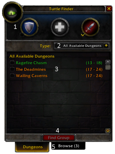 Main UI.